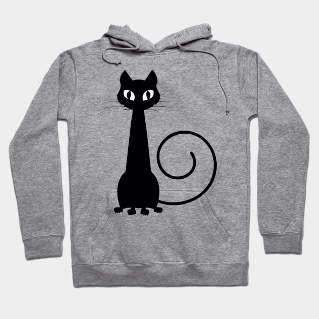 Spooky Lockdown Cat Hoodie by Nawaw